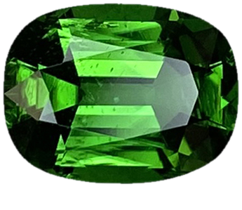 2.27ct Cushion Fine Green Chrome Tourmaline
