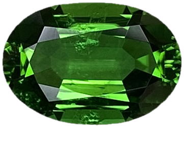 1.97ct Oval Fine Green Chrome Tourmaline