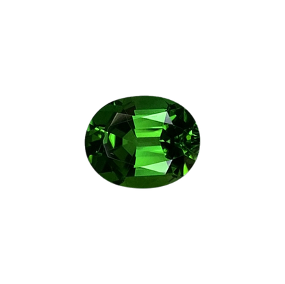 1.35ct Oval Gem Quality - Fine Intense Green Chrome Tourmaline