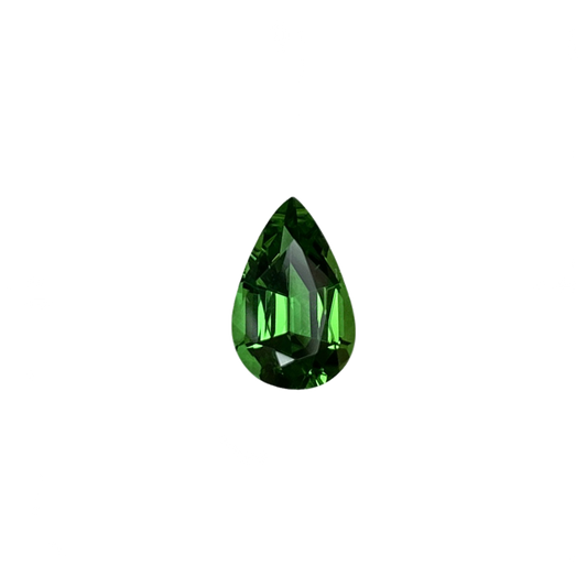 1.25ct Pear Shape Fine Green Chrome Tourmaline