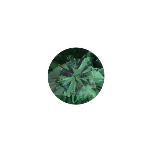 8.0mm Round Minty Green  Demantoid Garnet
