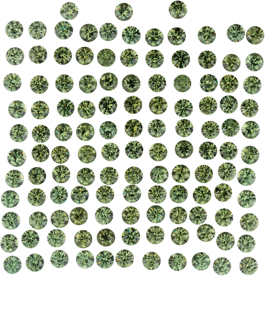 3.0-3.1 mm Demantoid