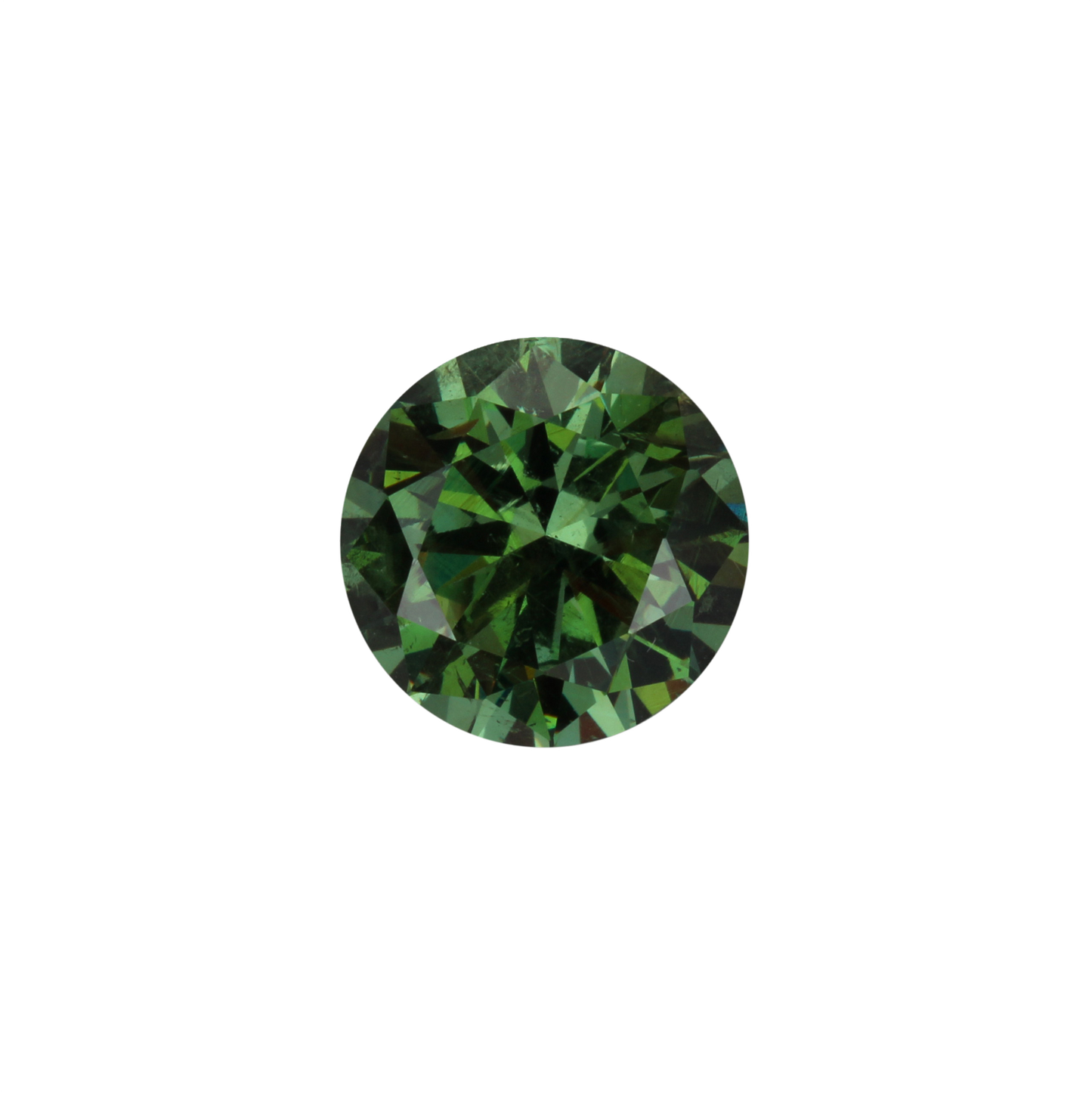 2.83ct Round Fine Demantoid Garnet