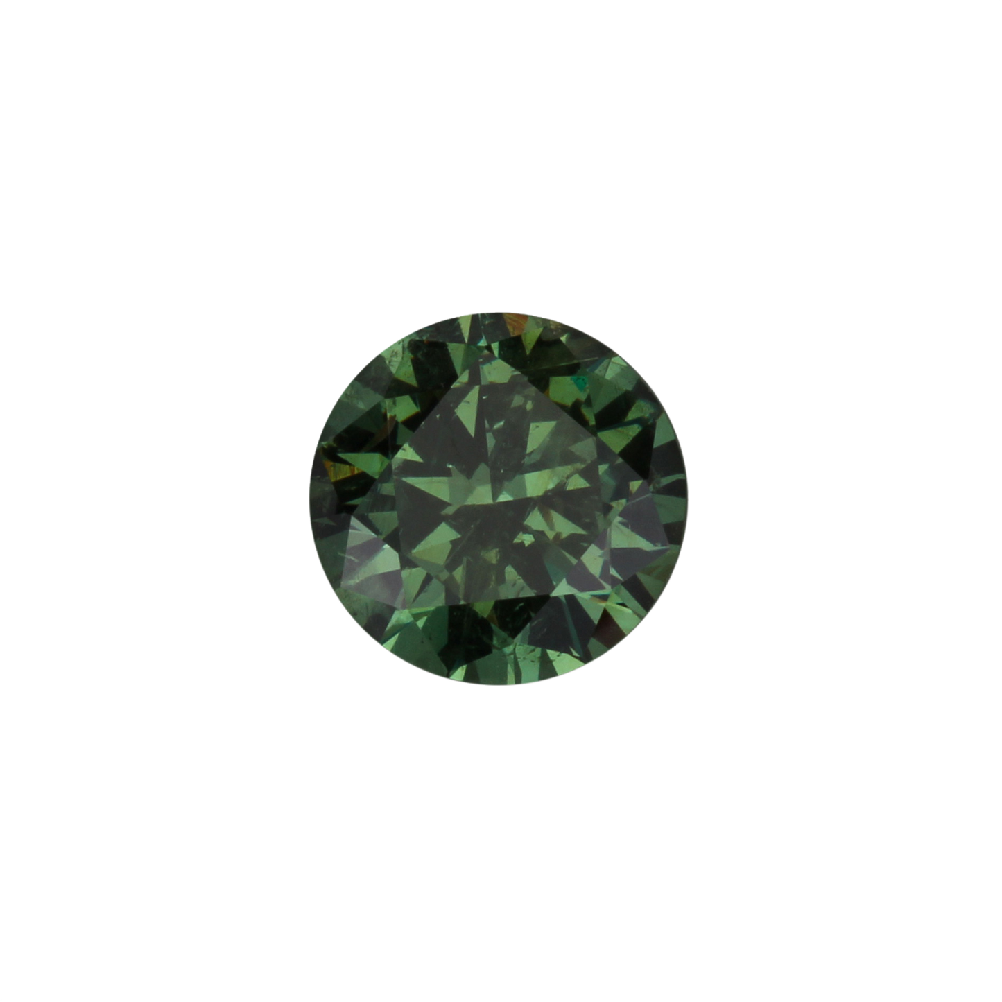 2.83ct Round Fine Demantoid Garnet