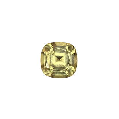 6.9ct Cushion Y Color Grossular Garnet