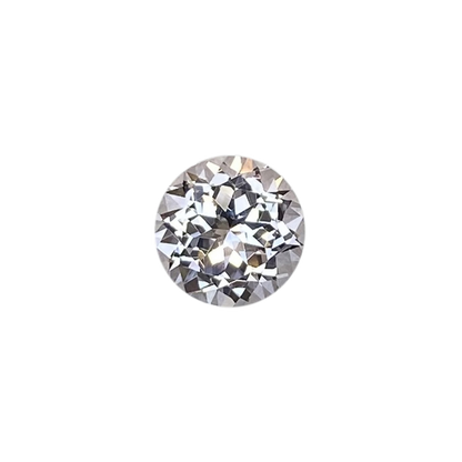 6.3mm Round Light Grey Spinel