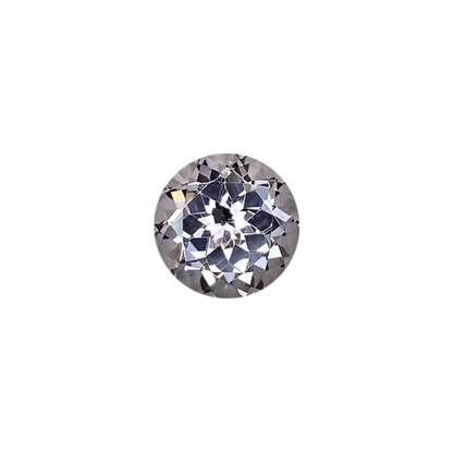 6.7mm Round Light Grey Spinel