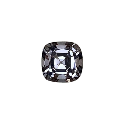 6mm Cushion Light Grey Spinel