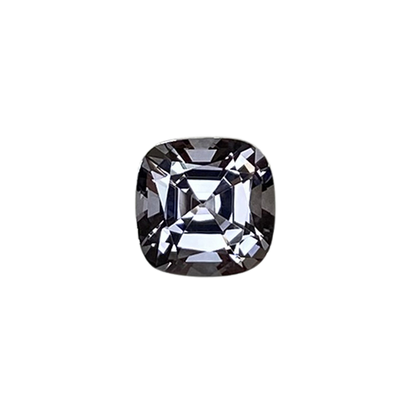 6mm Cushion Light Grey Spinel