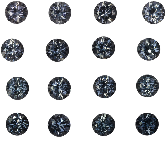4.5mm Round Grey Spinel