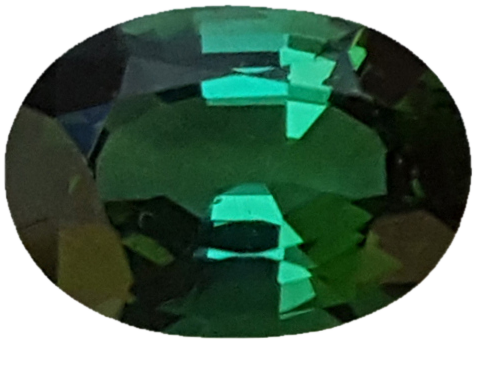 1.87ct Oval Green Tourmaline