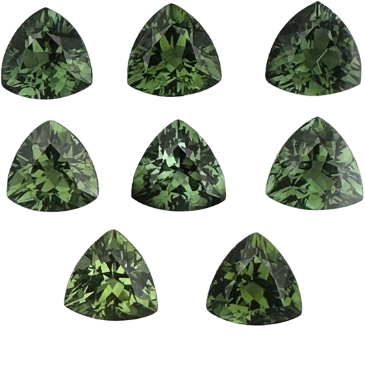 10mm Trillion Green Tourmaline