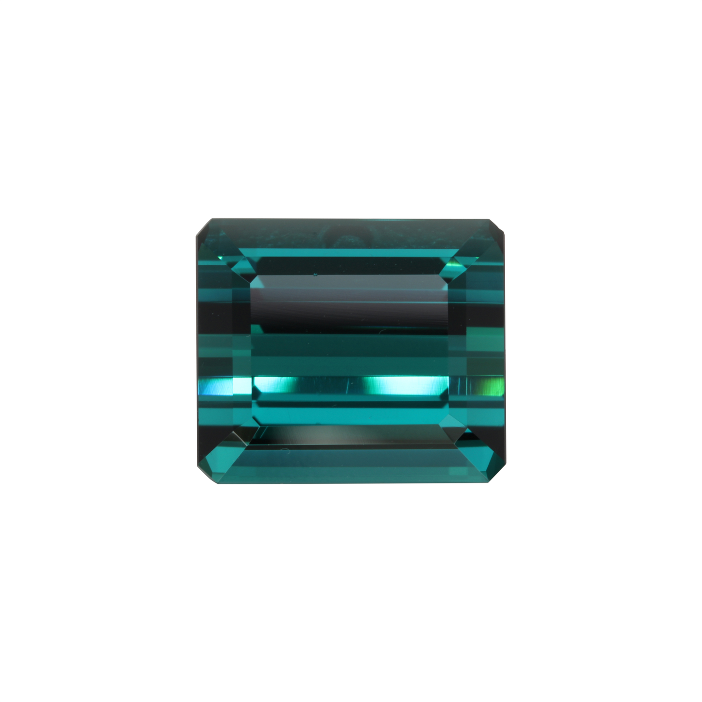 29.53ct Emerald Cut DB Color Indicolite Tourmaline Set