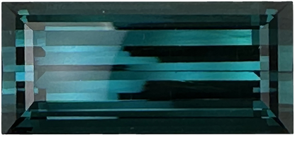 26.1ct Baguette DB Color Indicolite Tourmaline