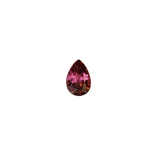 3.34ct Pear Shape Malaya Garnet