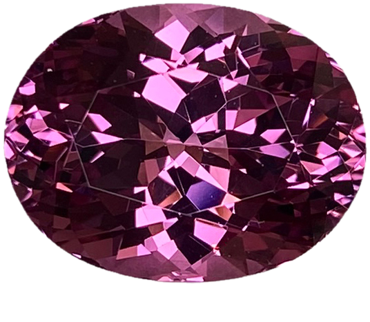 10.43ct Oval Malaya Garnet
