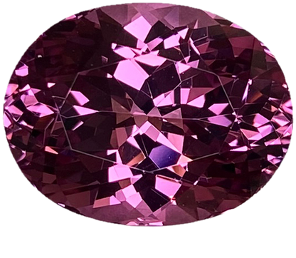 10.43ct Oval Malaya Garnet