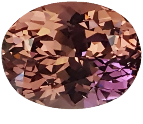 10.43ct Oval Malaya Garnet