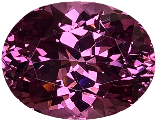 10.43ct Oval Malaya Garnet