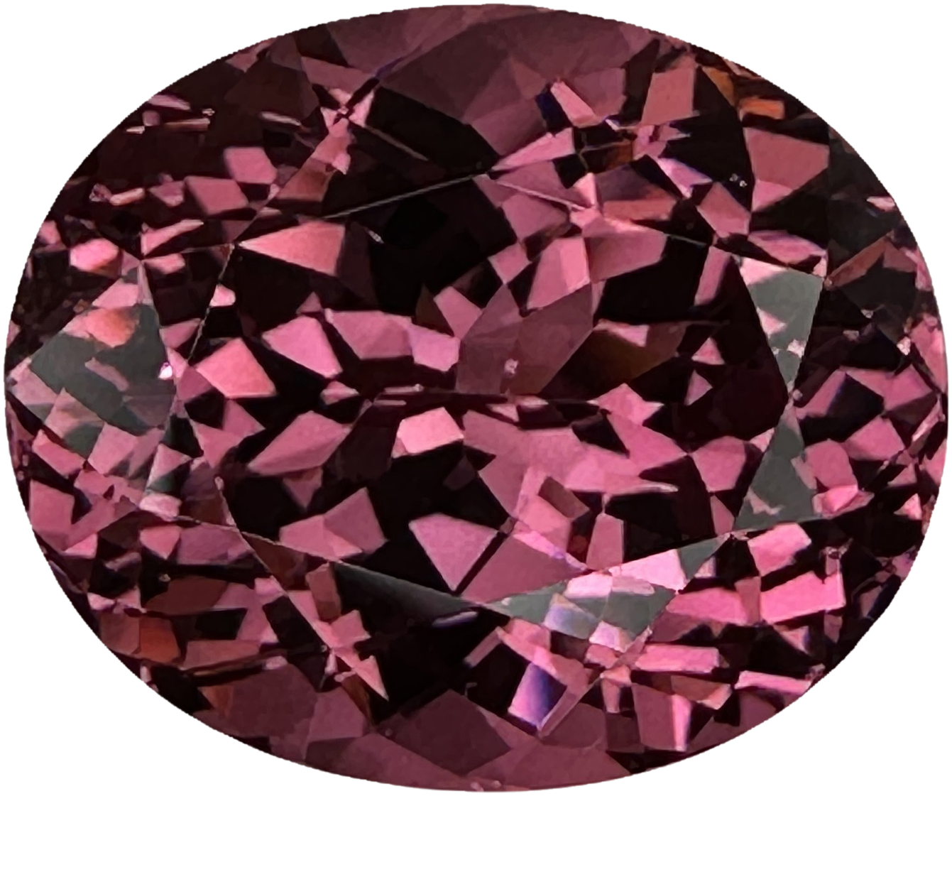 12.94ct Oval Malaya Garnet