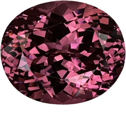 12.94ct Oval Malaya Garnet