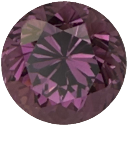 8.1mm Round Malaya Garnet