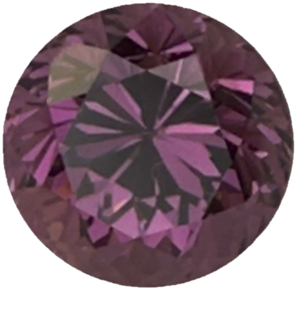 8.1mm Round Malaya Garnet