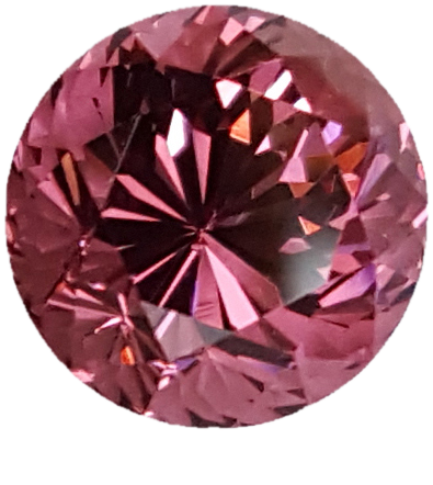 8.1mm Round Malaya Garnet