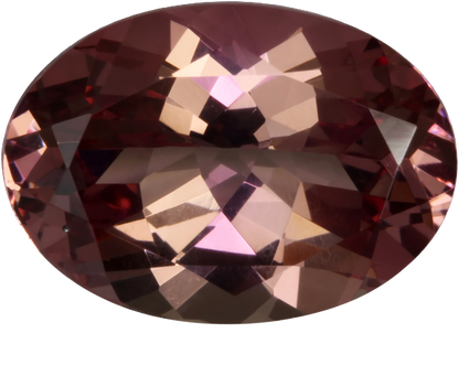 6.98ct Oval Malaya Garnet