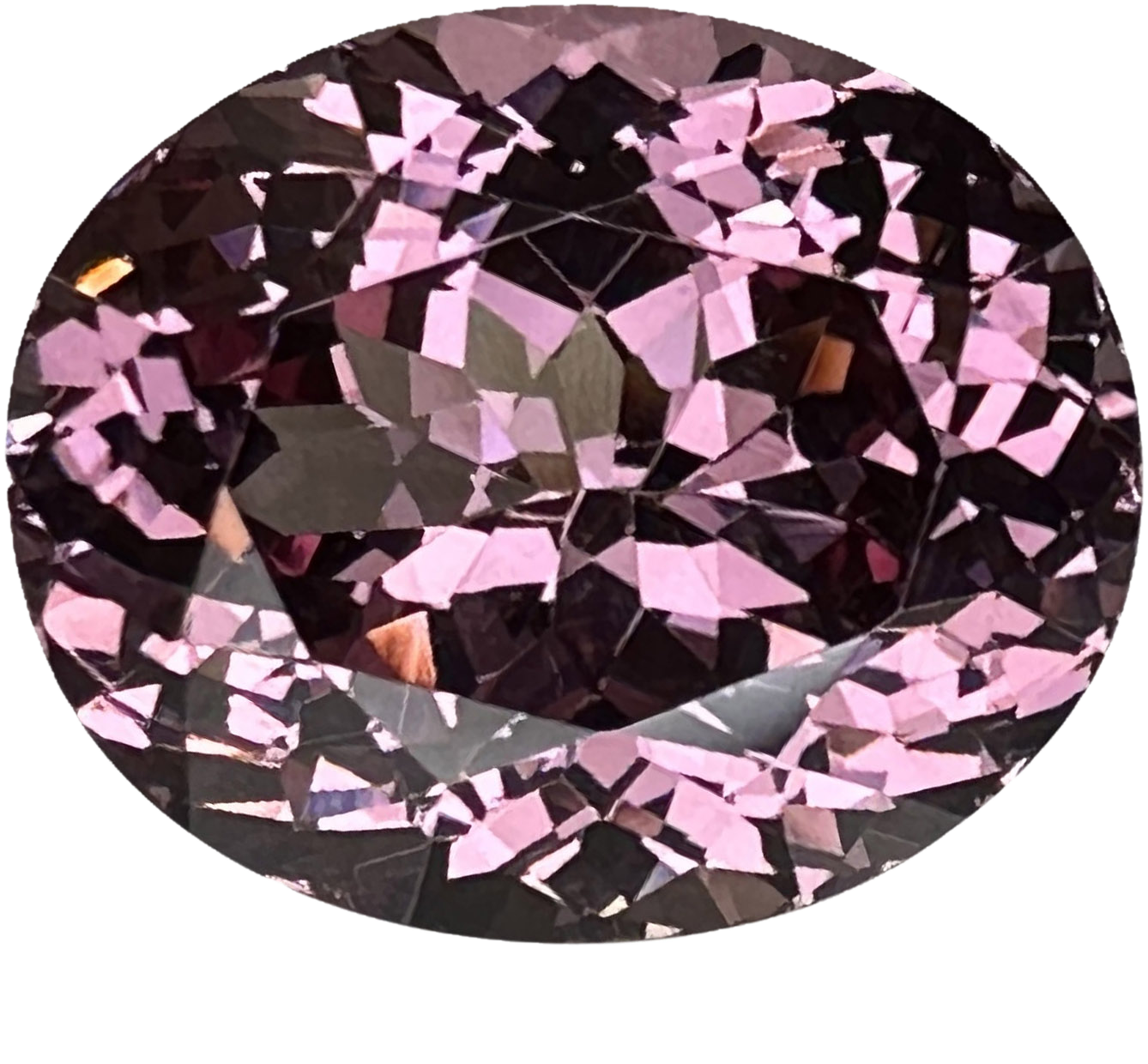 9.53ct Oval Malaya Garnet