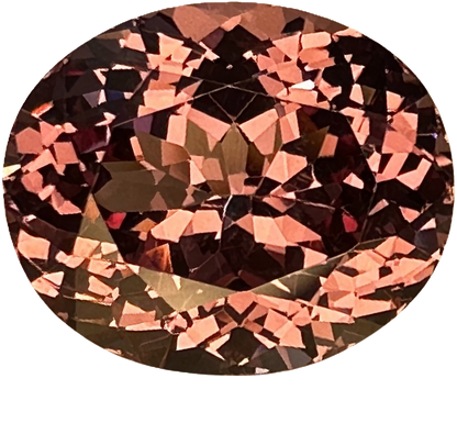 9.53ct Oval Malaya Garnet
