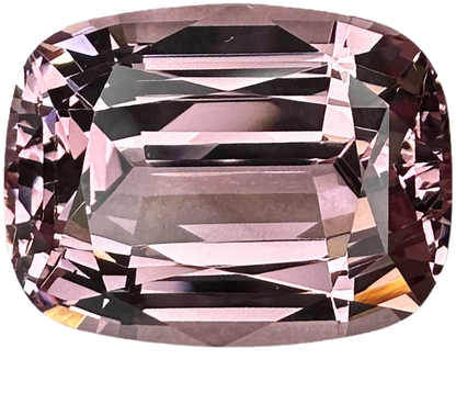 7.28ct Cushion Peach Malaya Garnet