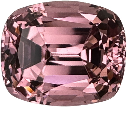 8.12ct Cushion Peach Malaya Garnet