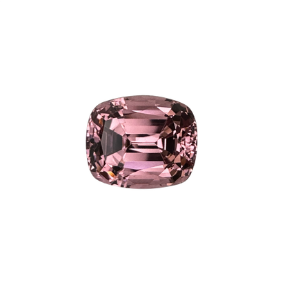 8.12ct Cushion Peach Malaya Garnet