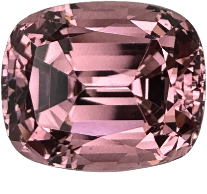 8.12ct Cushion Peach Malaya Garnet