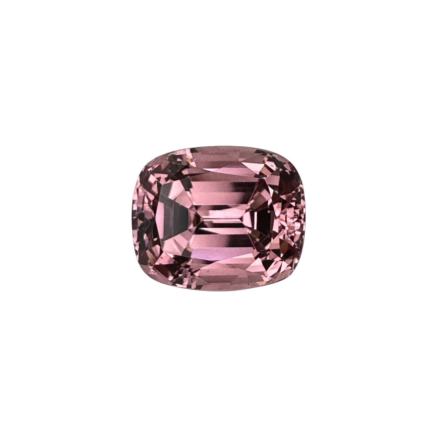 8.12ct Cushion Peach Malaya Garnet