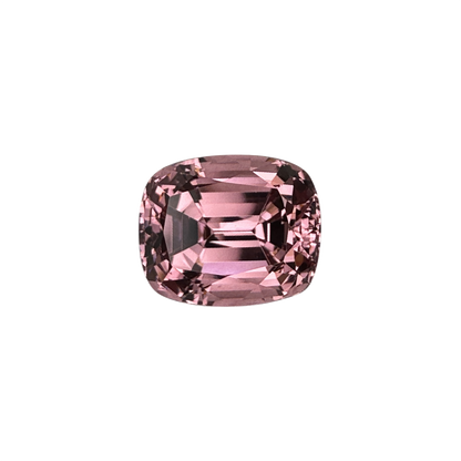 8.12ct Cushion Peach Malaya Garnet