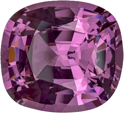 5.29ct Cushion Light Pink Malaya Garnet