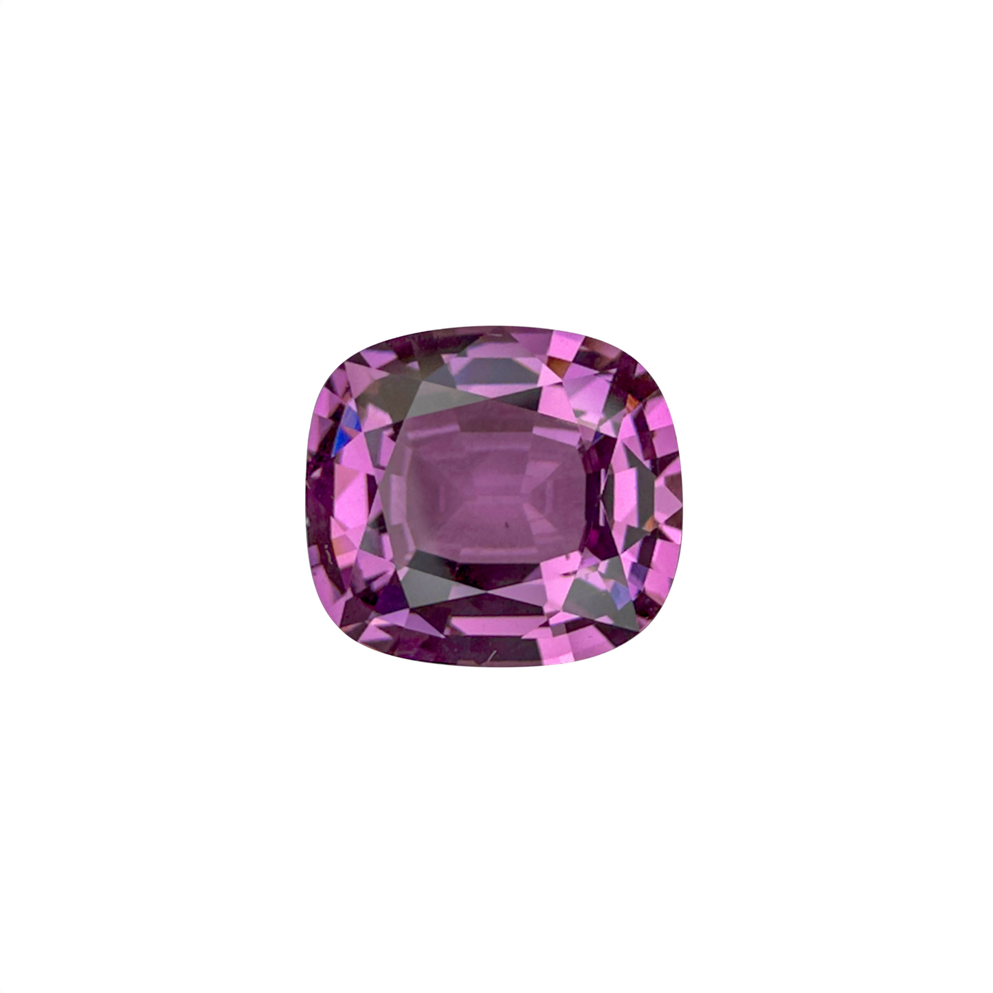 4.56ct Cushion Light Pink Malaya Garnet