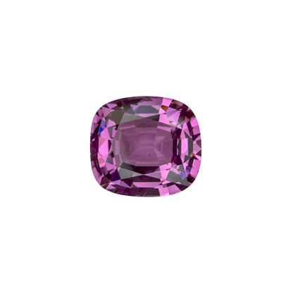 4.56ct Cushion Light Pink Malaya Garnet