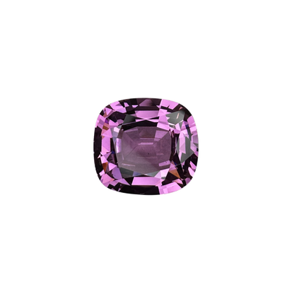 4.56ct Cushion Light Pink Malaya Garnet