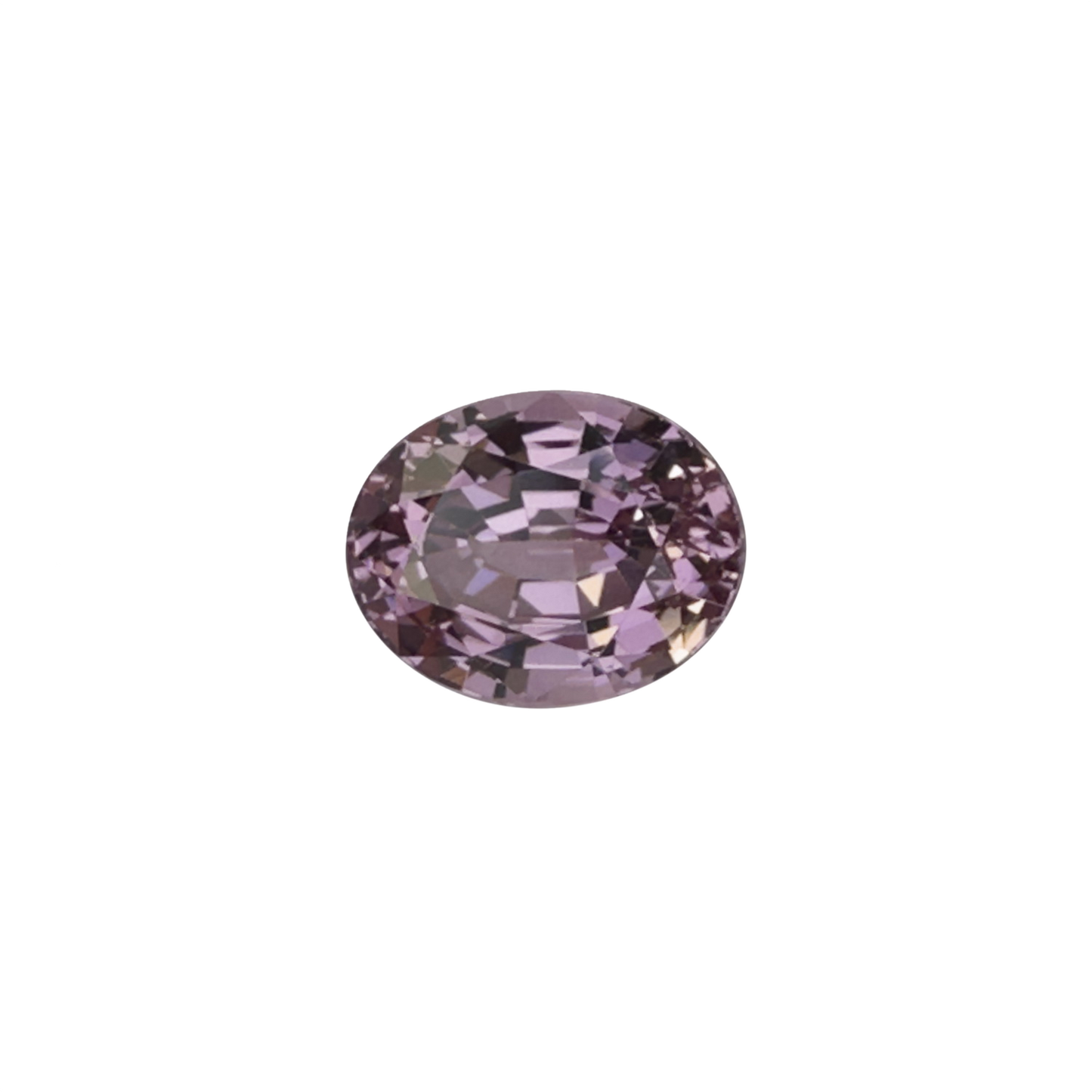 11.1x8.8mm Oval Light Peach Malaya Garnet
