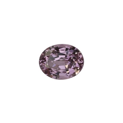 11.1x8.8mm Oval Light Peach Malaya Garnet