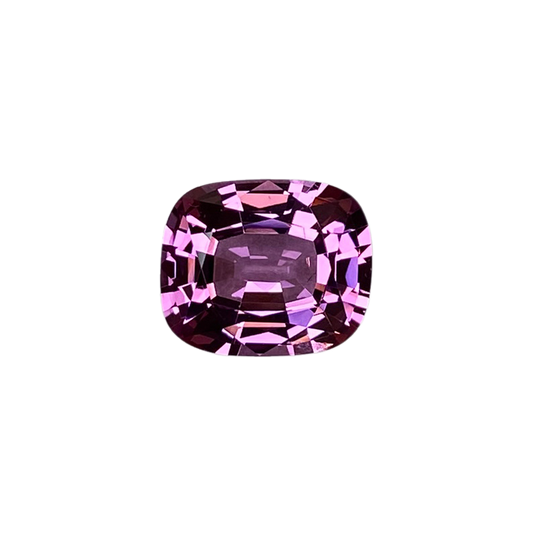 2.68ct Cushion Light Pink Malaya Garnet
