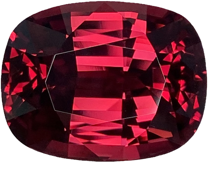 28.72ct Cushion Light Color Malaya Garnet