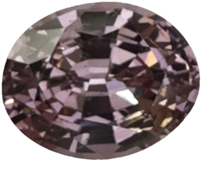 2.85ct Oval Light Pink Malaya Garnet