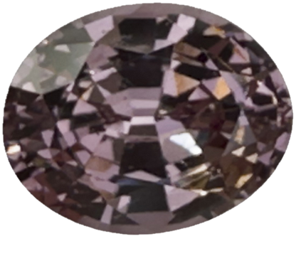 2.85ct Oval Light Pink Malaya Garnet