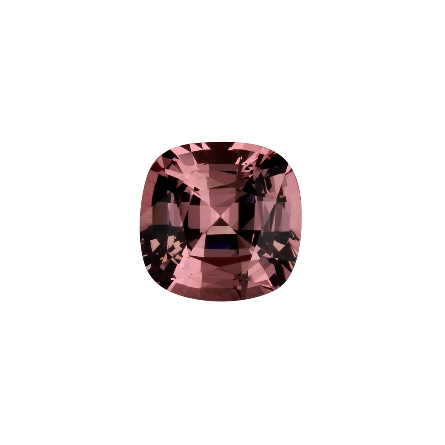 9.3mm Cushion Light Peach Malaya Garnet