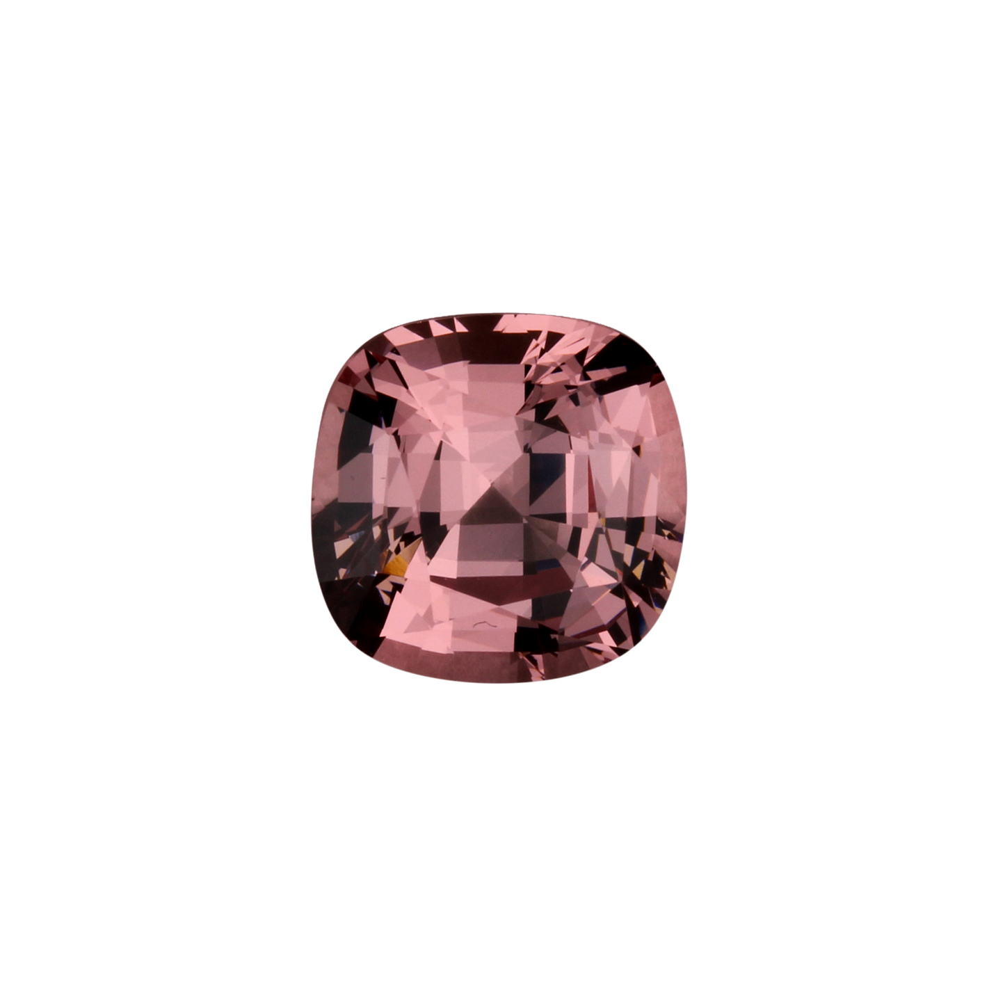 9.3mm Cushion Light Peach Malaya Garnet