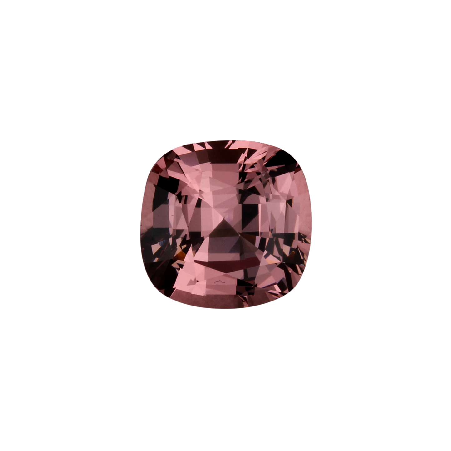 9.3mm Cushion Light Peach Malaya Garnet